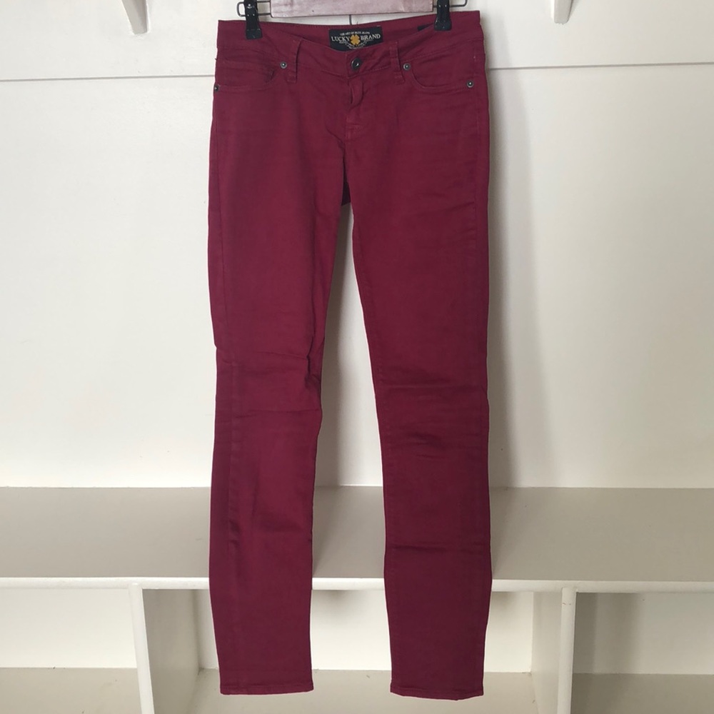 Magenta Lolita Skinny Jean from Lucky Brand